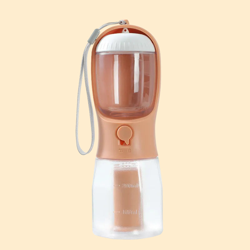 3-in-1 Portable Dog Water Cup for Walks & Travel