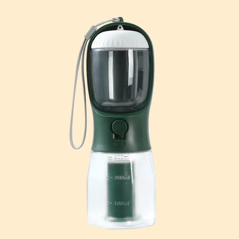 3-in-1 Portable Dog Water Cup for Walks & Travel